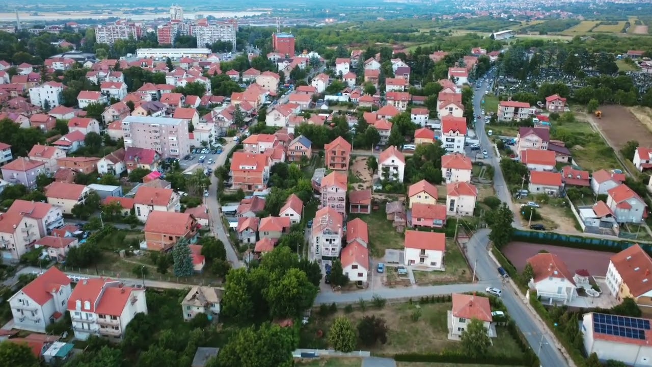 Železnik iz vazduha (stari deo)