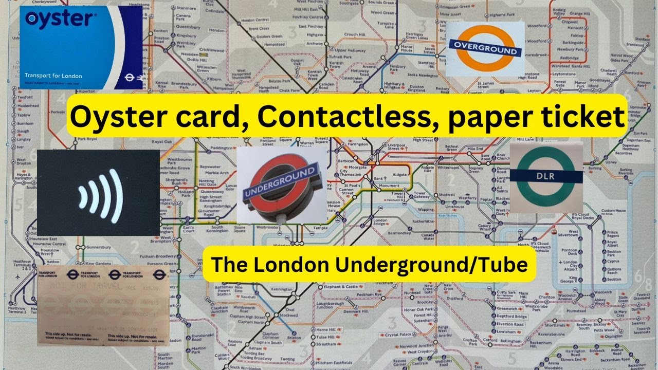 The London underground: Oyster card, Contactless, Paper ticket.  Which to use?