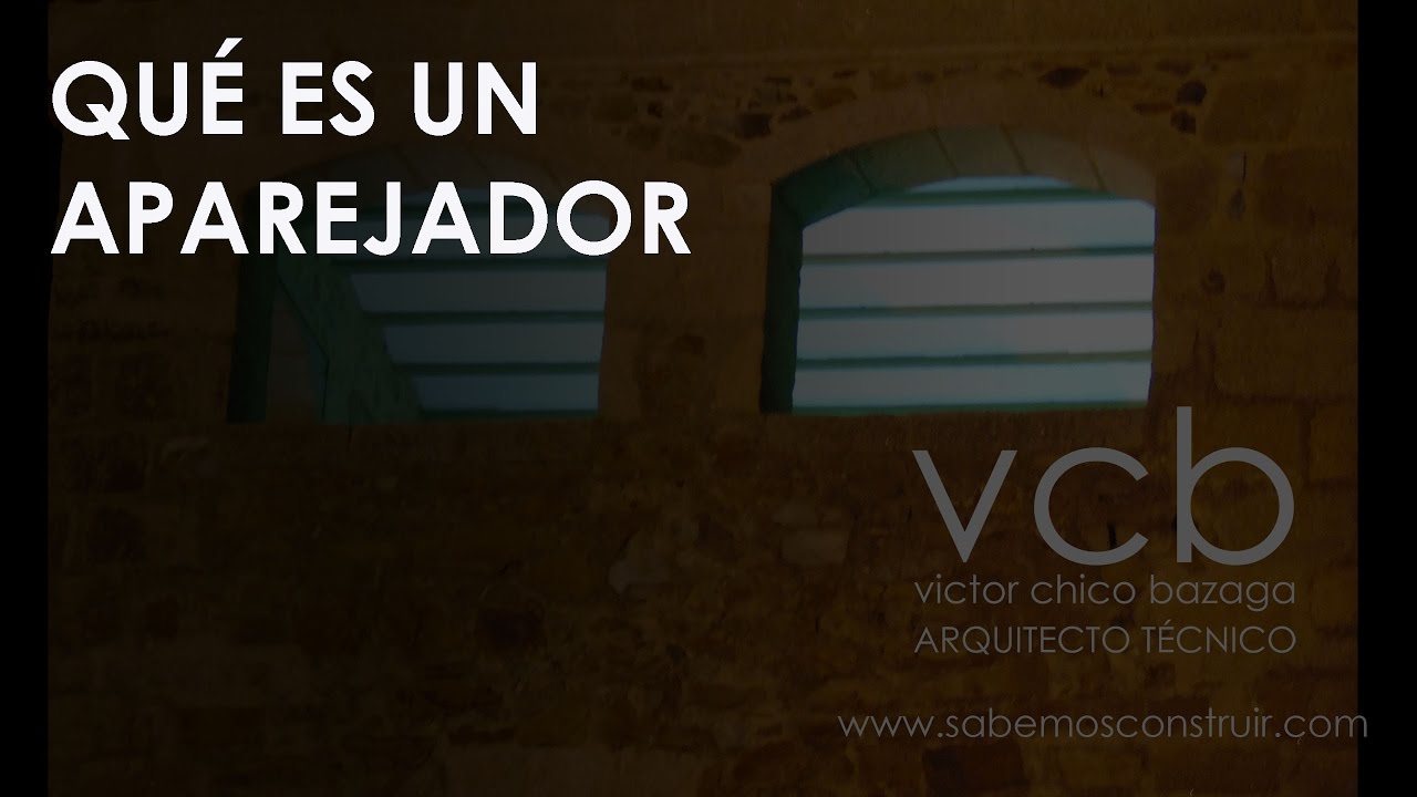 Qu&eacute; es un aparejador