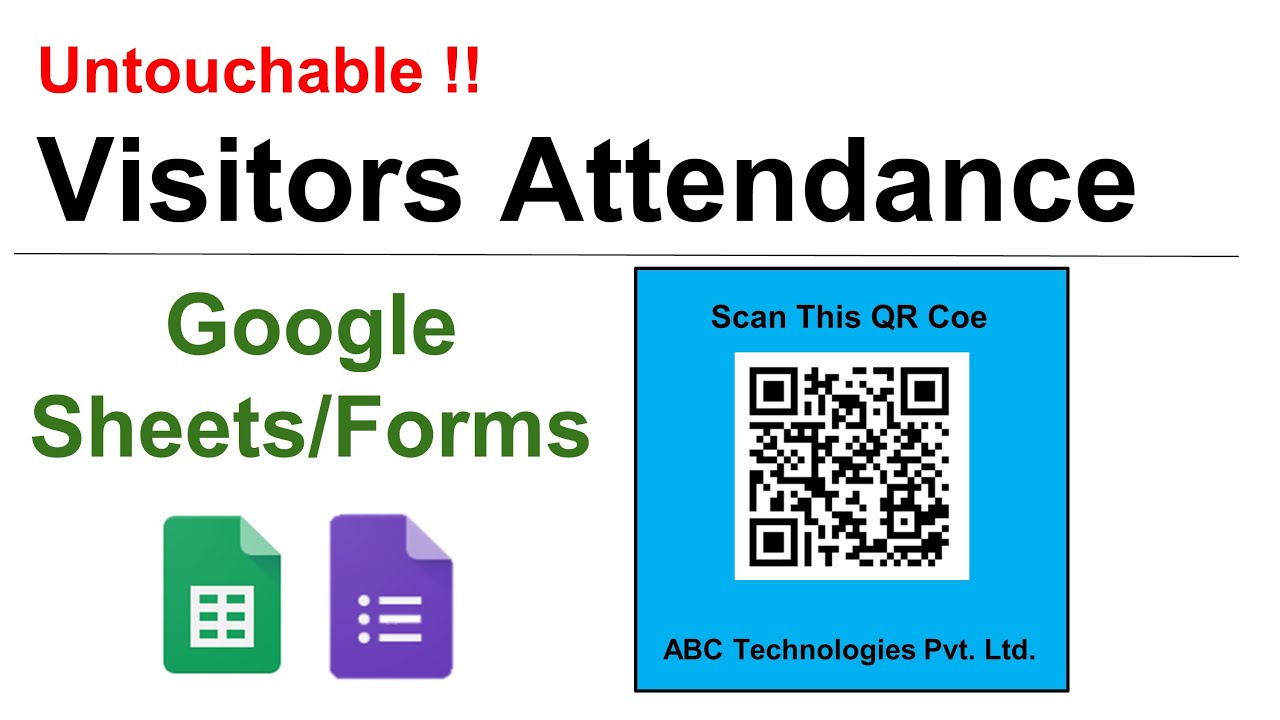 QR Code Attendance in Google Forms and Google Sheets || Untouchable Attendance!!