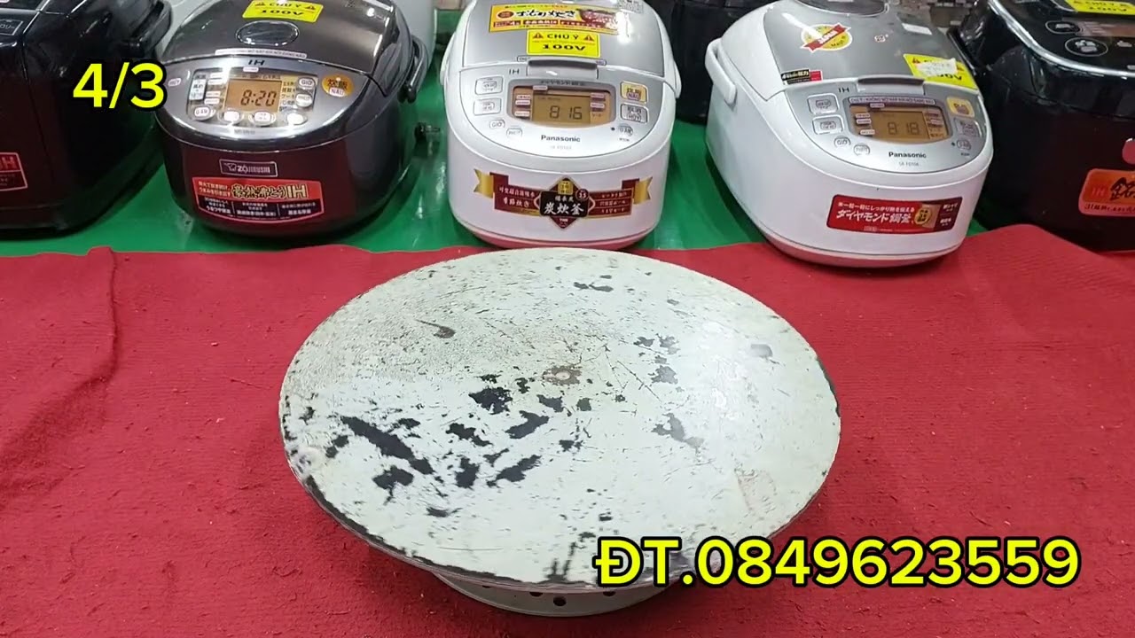 Báo giá nhanh 7 mẫu nồi cơm Nhật nội địa. Ngày 4/3/2026