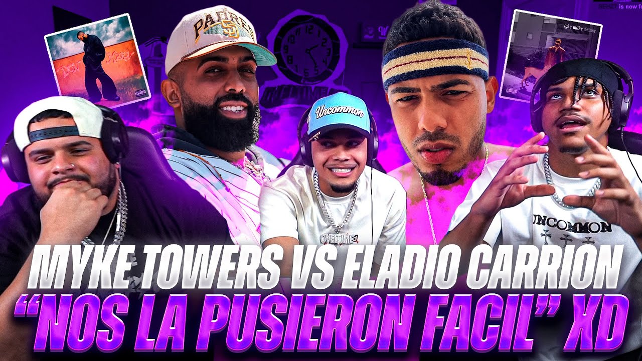 ELADIO (VS) MYKE TOWERS “CANCIÓN x CANCIÓN” ¿quien gano? REACCIÓN