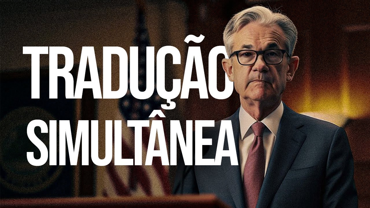 🔴 AO VIVO: TRADU&Ccedil;&Atilde;O SIMULT&Acirc;NEA DO JEROME POWELL | Decis&atilde;o de Pol&iacute;tica Monet&aacute;ria (10/12/25)