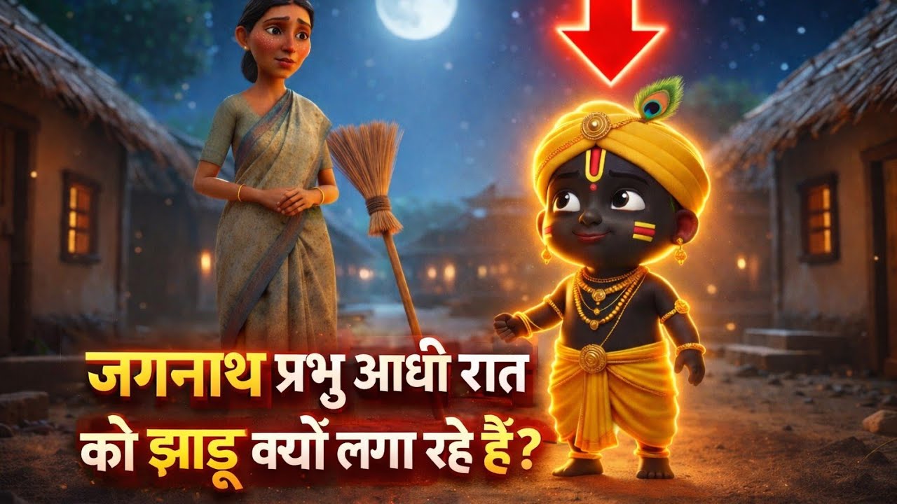 अरे… भगवान जगन्नाथ जी आधी रात को झाड़ू क्यों लगा रहे थे? 🤯🙏 | Jagannath Ji Ki Anokhi Leela