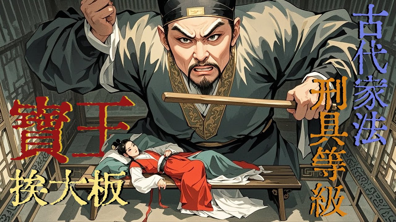 寶玉挨打的大板究竟在古代家法中屬於幾級刑具?在這刑具中，可以感受到賈政的什麼內心戲?#红楼梦 #贾宝玉  #四大名著 #文学 #头条古籍 #红学 #曹雪芹 #名著 #中华文化