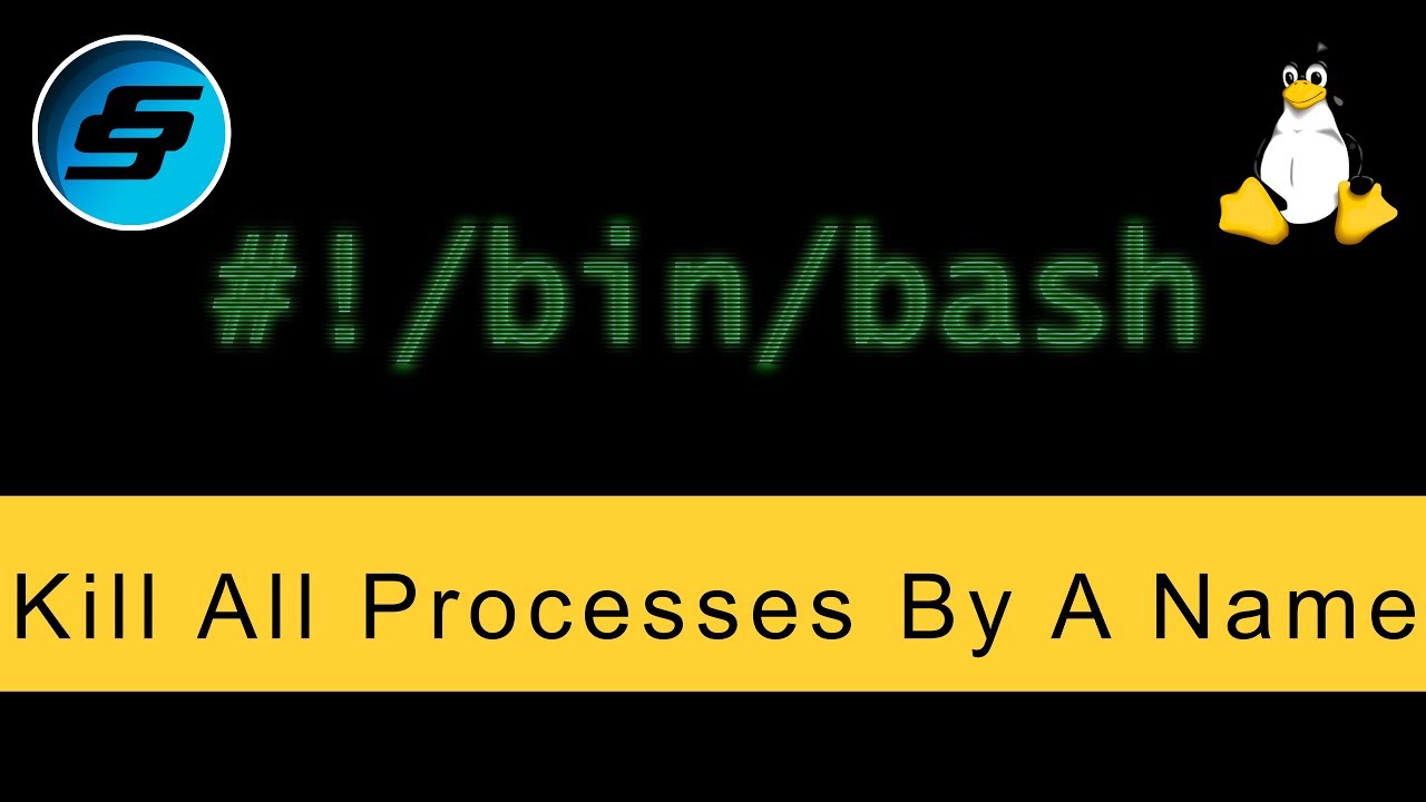 Kill All Processes By A Name (killall) - Bash Scripting