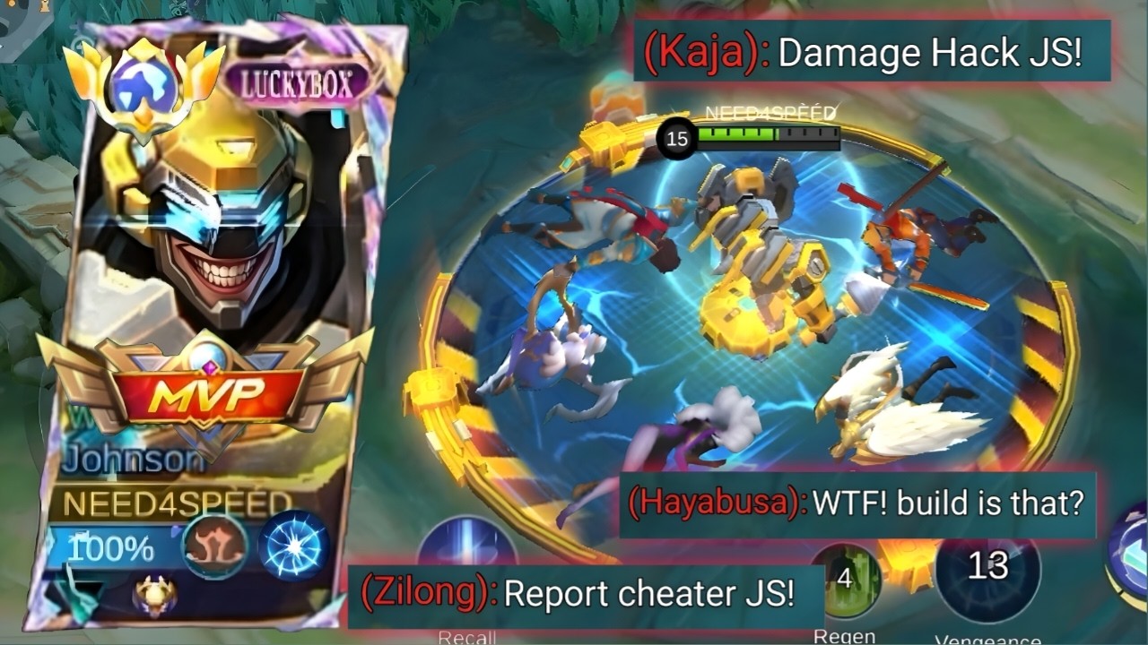 This Build is ILLEGAL ! ☢️ Global JOHNSON NewBuild 2026//MLBB