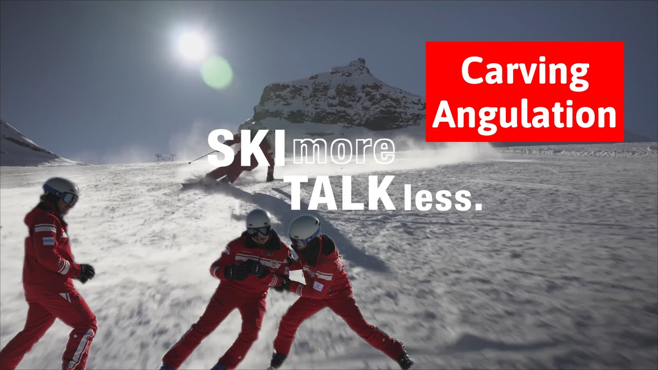 SKI more TALK less - carving angulation