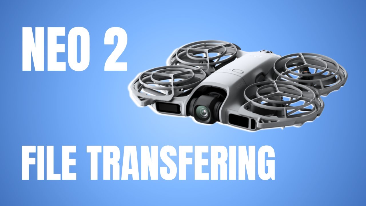 Как перенести и выгрузить отснятый материал с DJI Neo 2 (краткое руководство)
