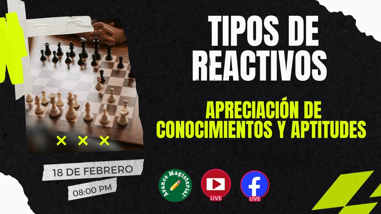 Tipos de Reactivos USICAMM