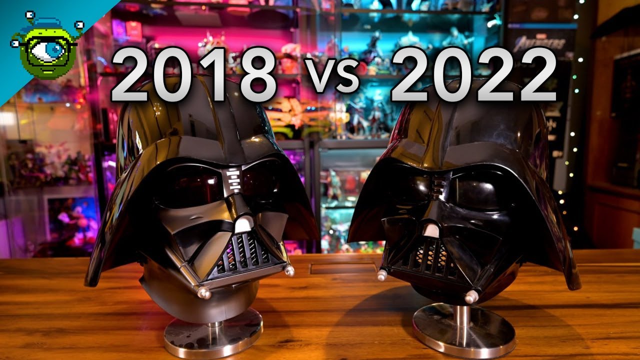 Обзор шлема Дарта Вейдера от Hasbro The Black Series | Сравнение 2022 и 2018 годов