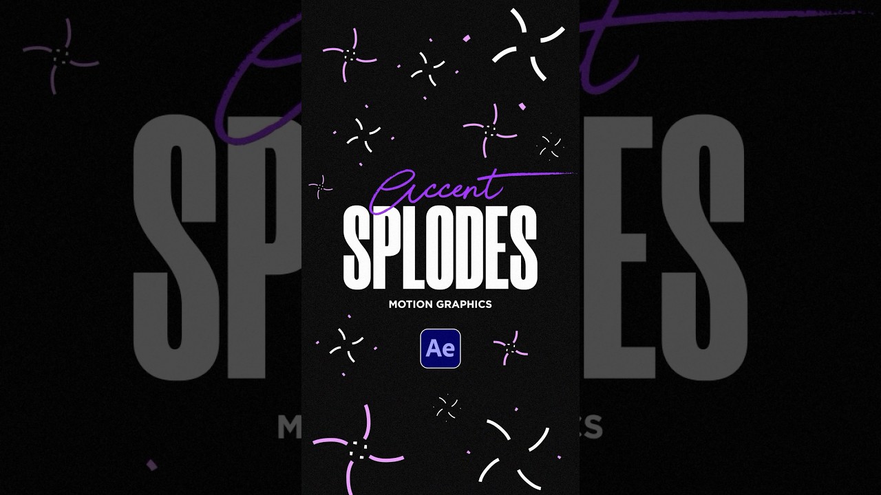 Make Your After Effects Motion Graphics Exciting with Accent Explosions