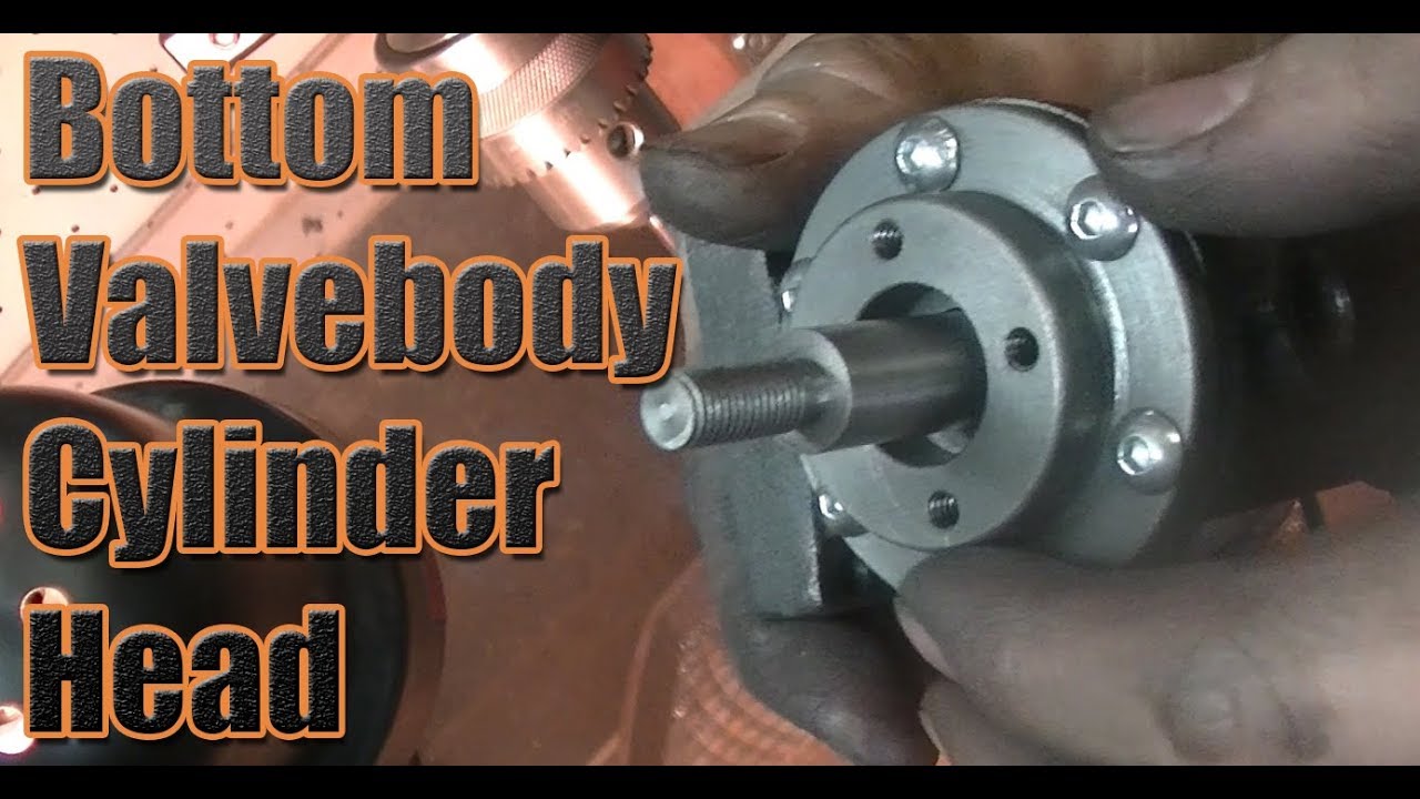 Steam Engine Build: Making the bottom Valvebody Cylinder Head (Part 1)