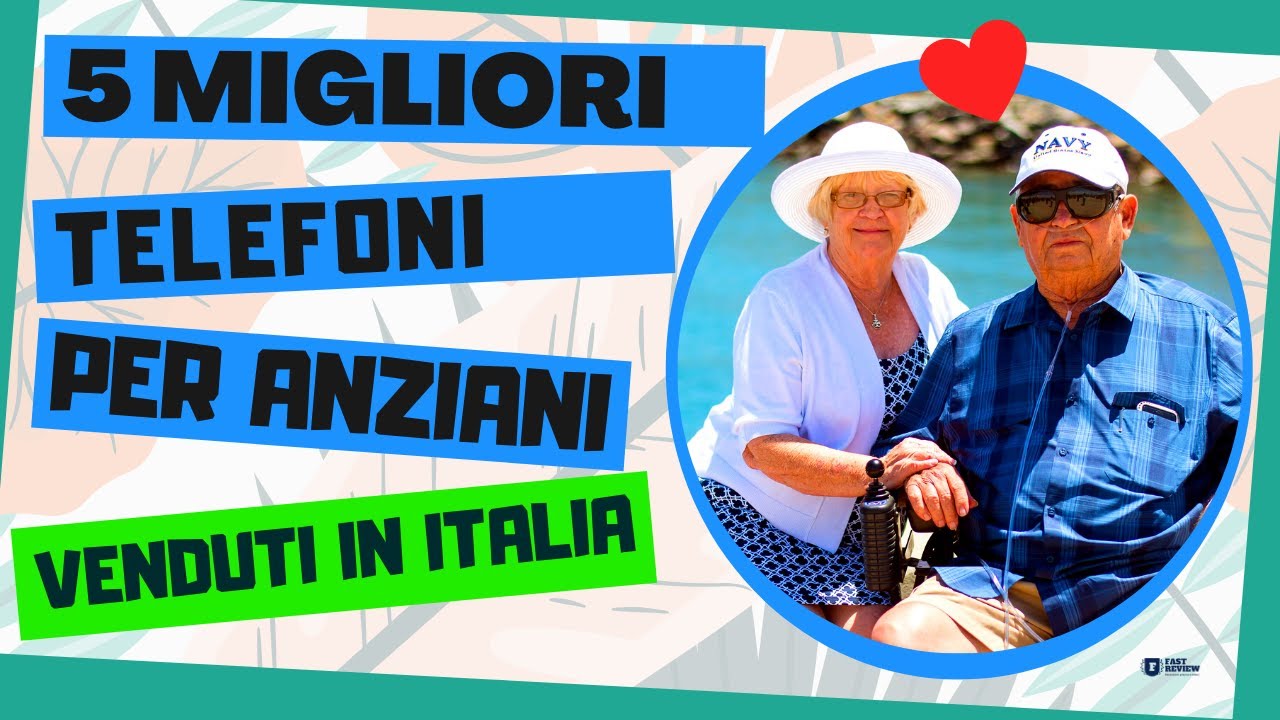 🌼 5 MIGLIORI TELEFONI PER ANZIANI  (Telefono con Tasti Grandi per Anziani)