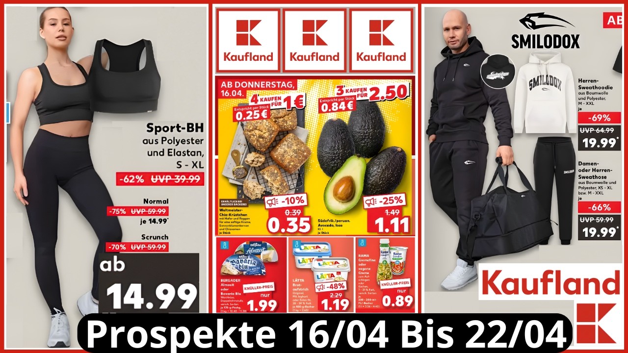 KAUFLAND Neuer Werbung Wochenprospekt - Rabatt Angebote DE | 16/04/2026 BIS 22/04/2026  #prospekt