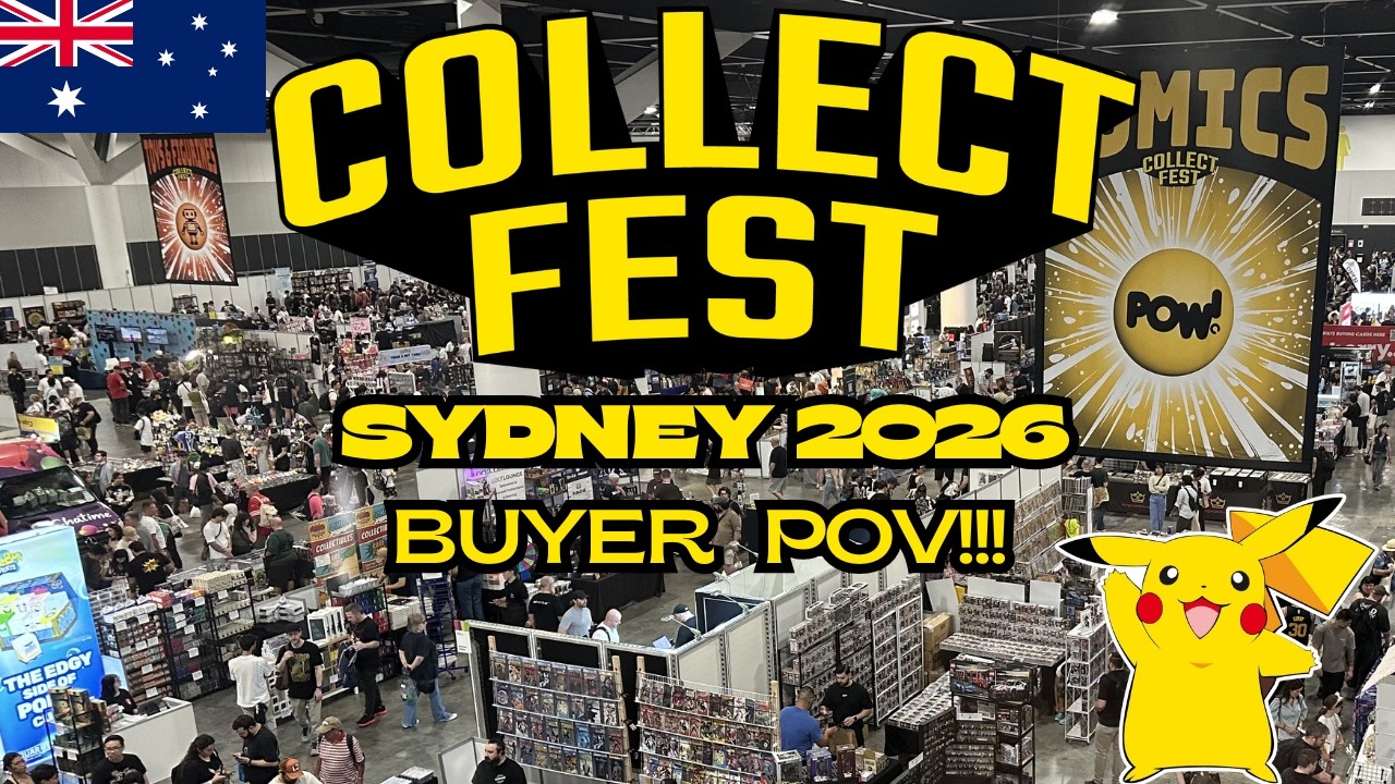 Фестиваль Collect Fest Sydney 2026 был просто БЕЗУМНЫМ! Редкие карточки Pokémon и One Piece повсюду!