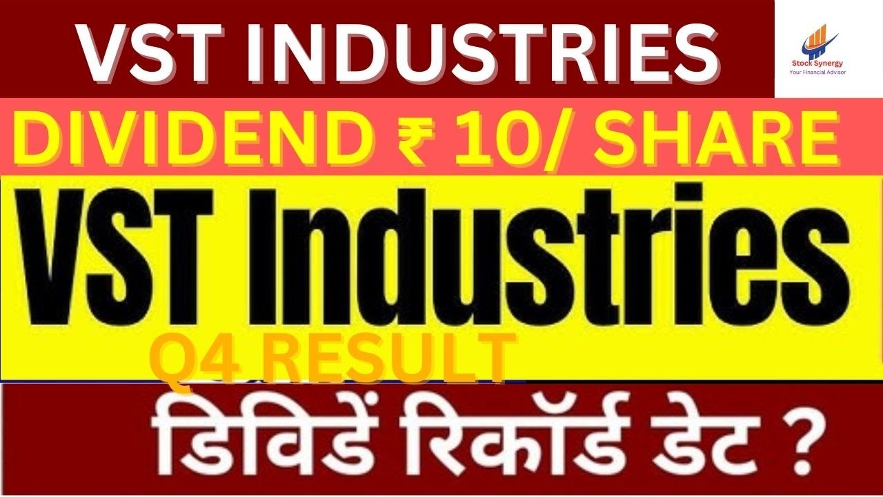 VST Industries Dividend | VST Industries Share Latest News |VST Industries Q4 Result@stocksynergy