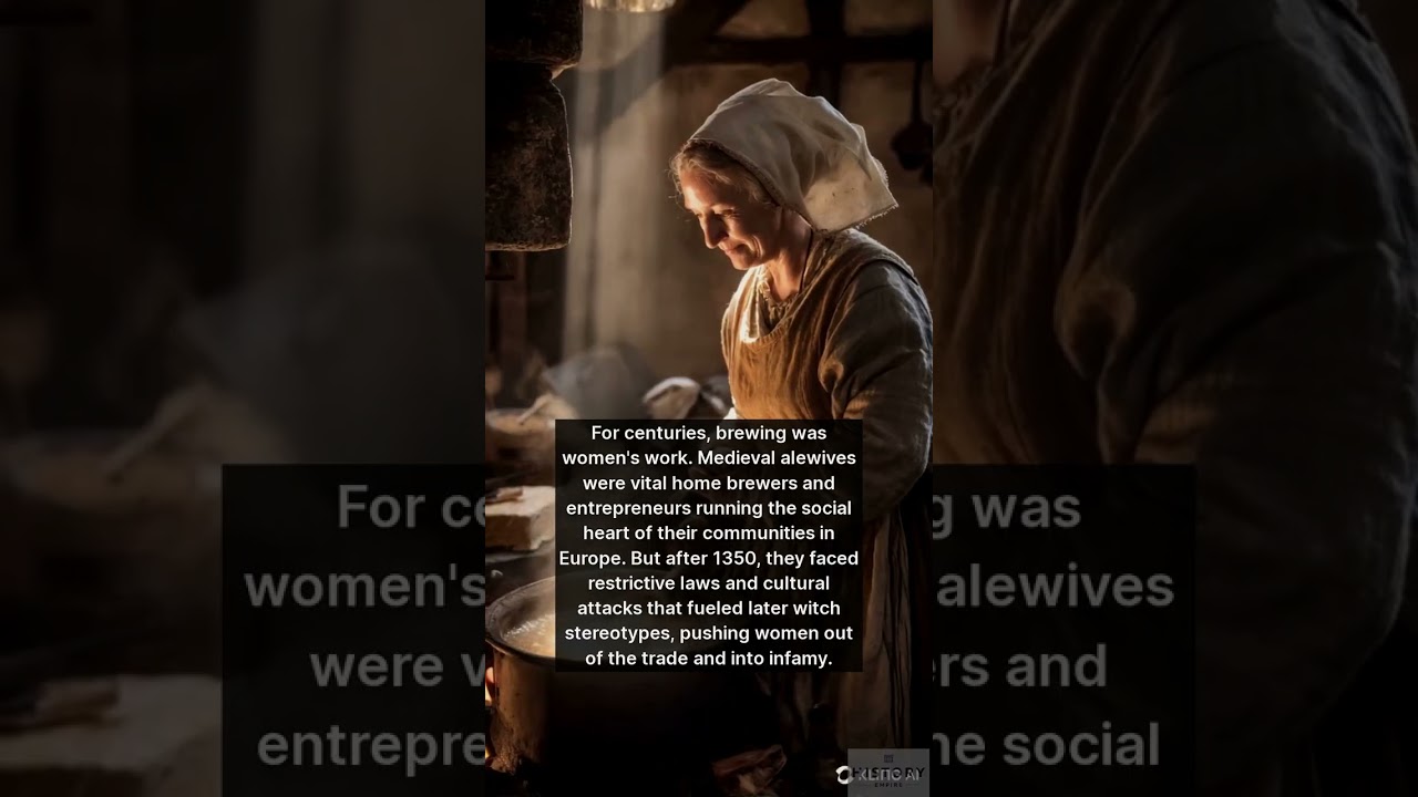 Alewives: The Women Who Brewed Medieval Europe’s Liquid Bread