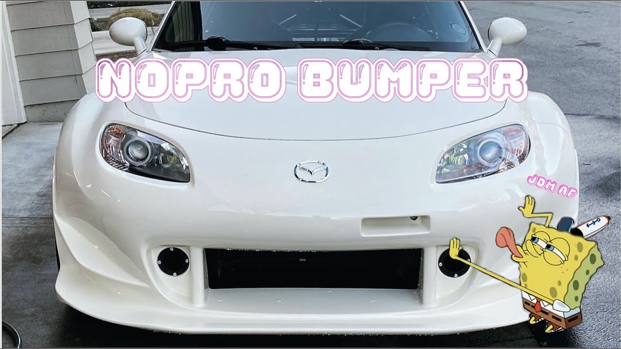 NoPro Front Bumper | NC MX5 Miata