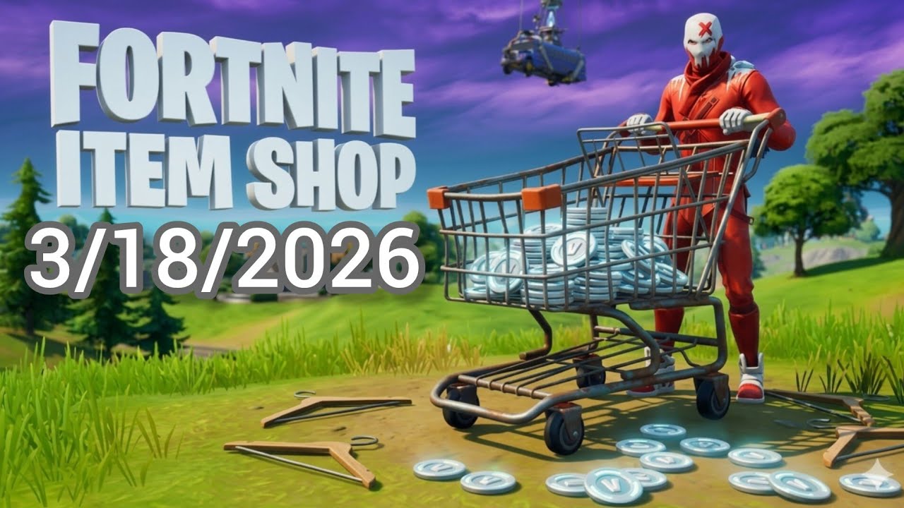 Fortnite item shop 3/18/2026