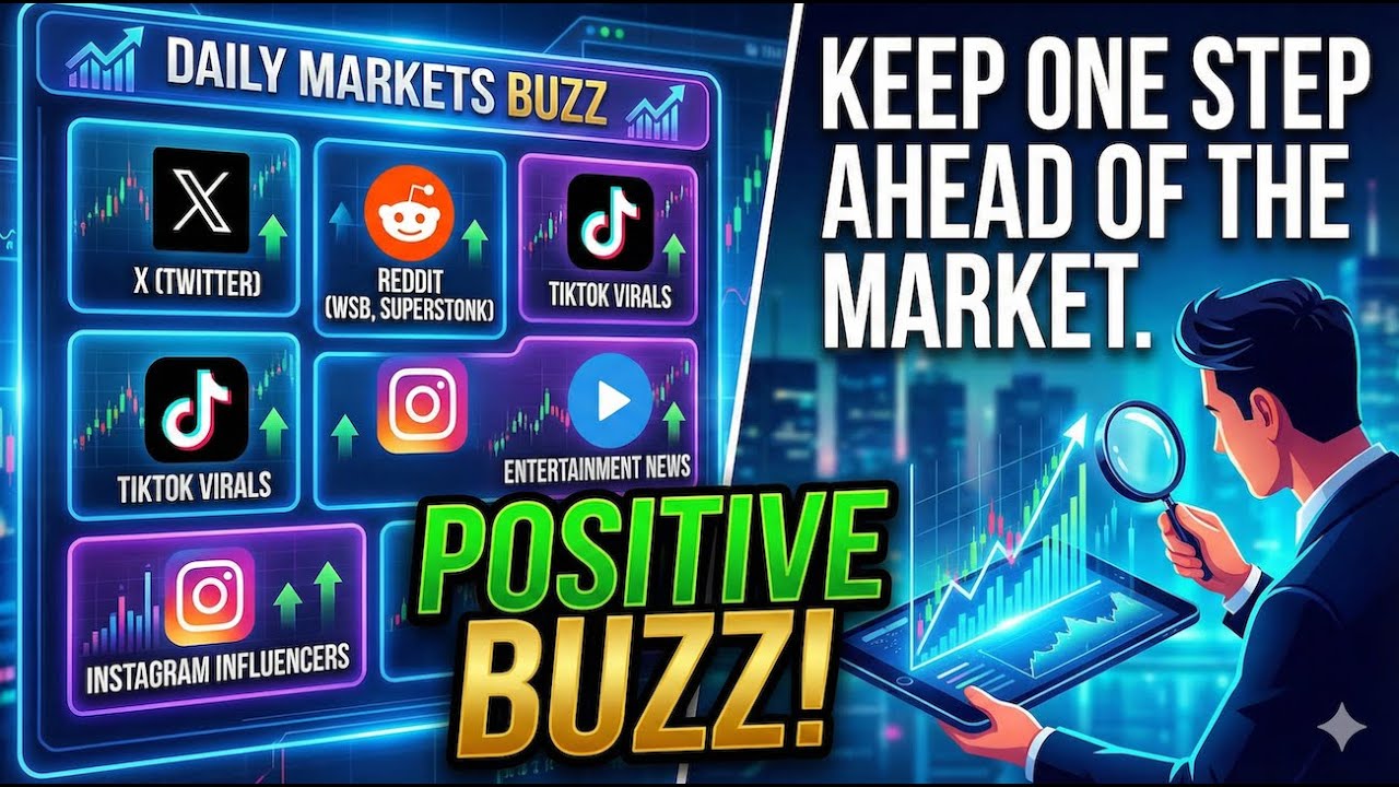 Social Media Buzz Moving the Markets - 5th Jan 2026