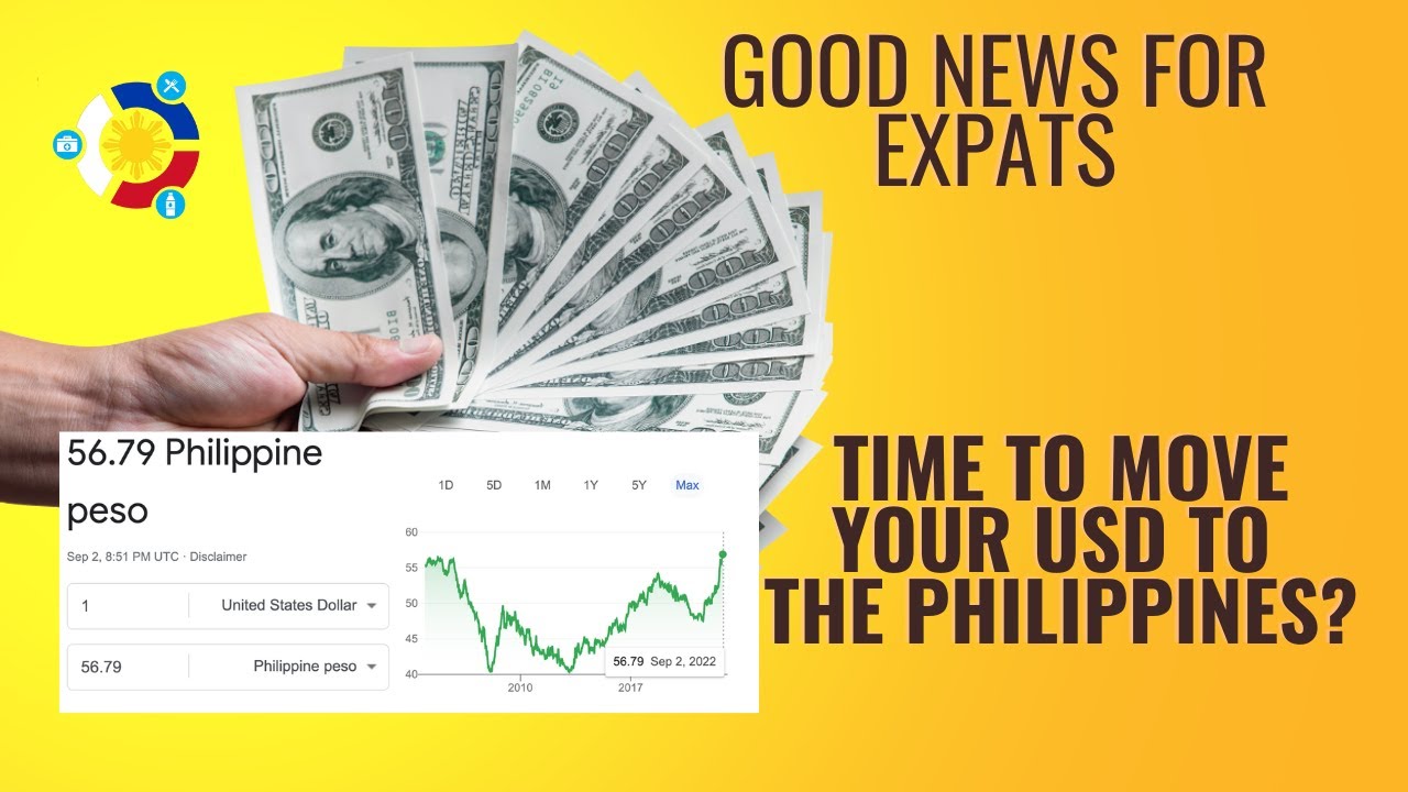 USD to Philippine PESO all time high - Time to move your money?