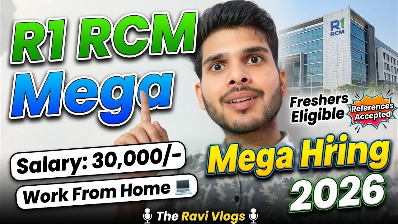 R1 RCM Hiring 2026 🥳 | How to Join R1 RCM | Work From Home | R1 RCM | The Ravi Vlogs