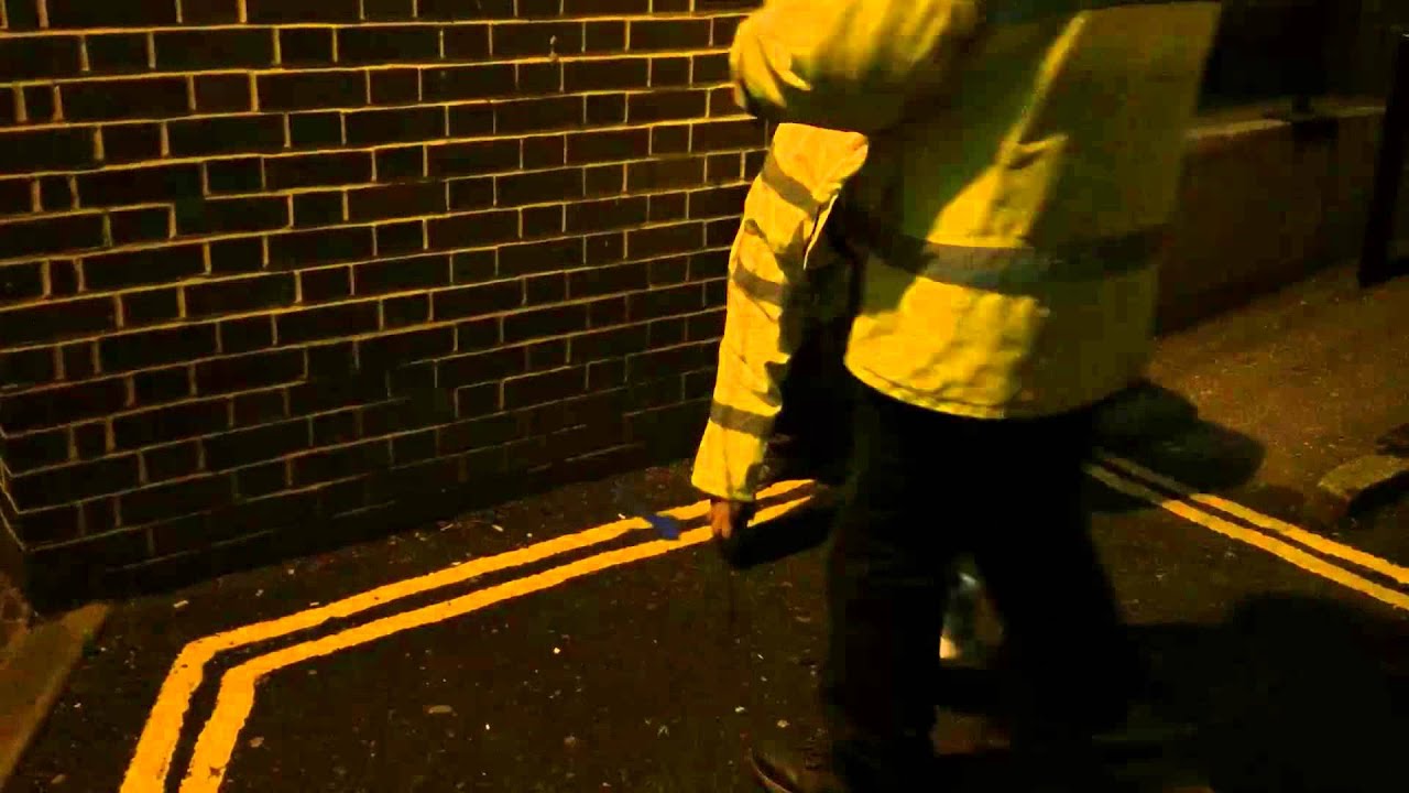 Using ground microphone to detect a water leak