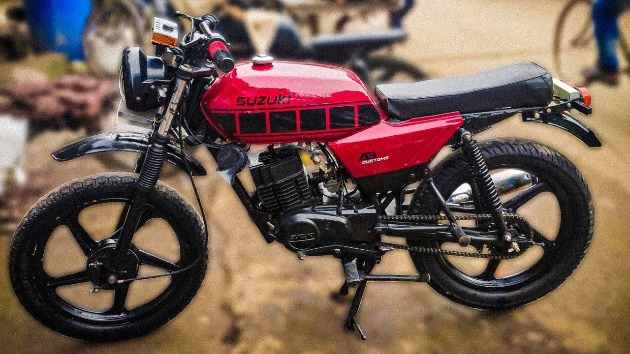 Suzuki Max100 modify 2021 ( something looking cafe reacer