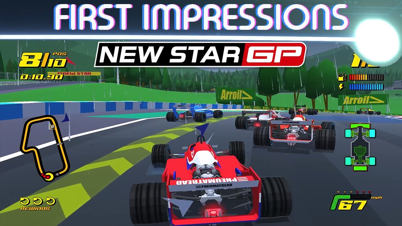 New Star GP - The Next-Gen F1 Arcade Successor to Virtua Racing & Ace Driver! | FIRST IMPRESSIONS
