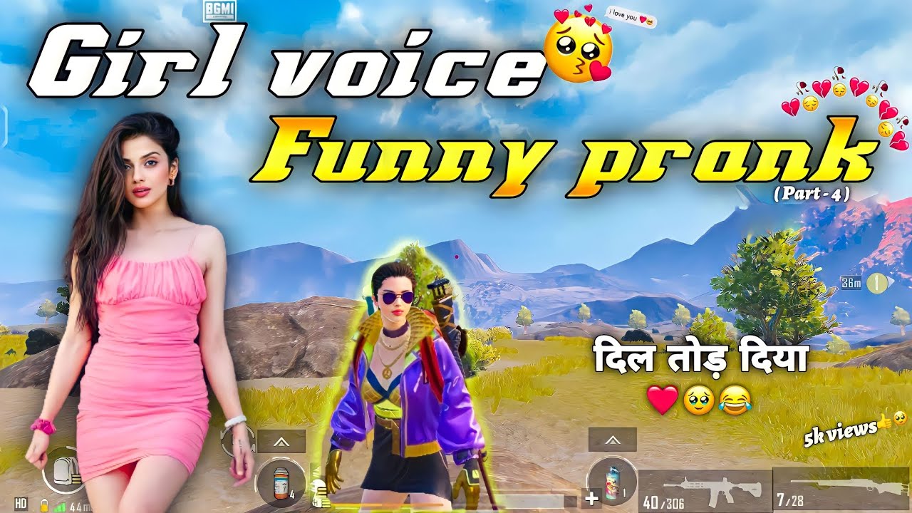 Girl voice changer prank bgmi [ girl voice changer App ] ( लड़की की आवाज कैसे निकाले ) #girlvoiceapp