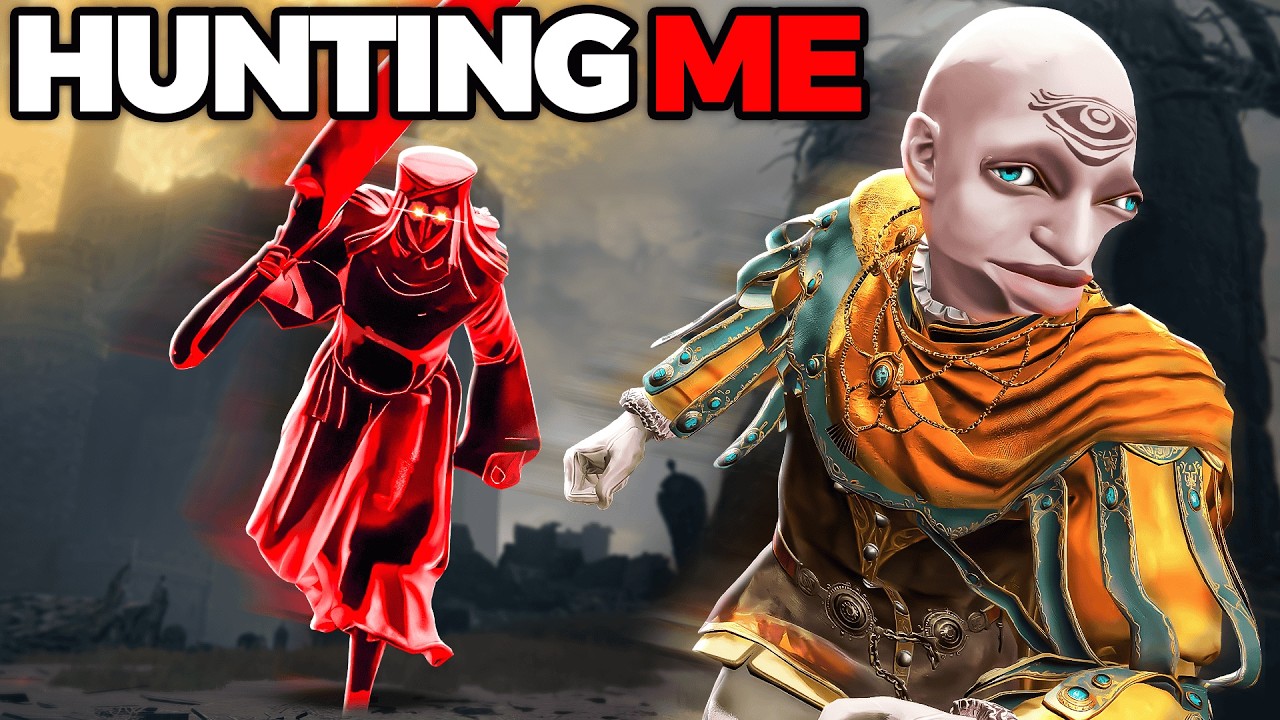 Elden Ring, but an invader is always hunting me...