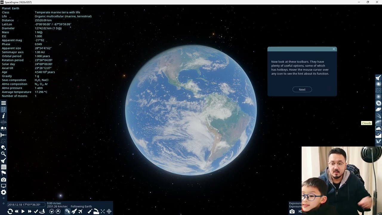 Eon's Gaming Station 3 Space Engine First Time Play