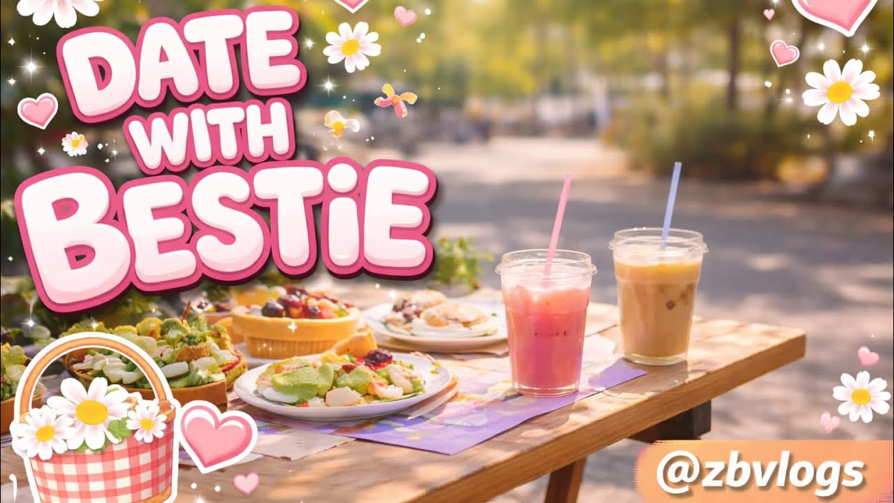 Date with Bestie [ Day out with friend] [ Daily Lifestyle] [ ZBCOUSINVLOGS] 