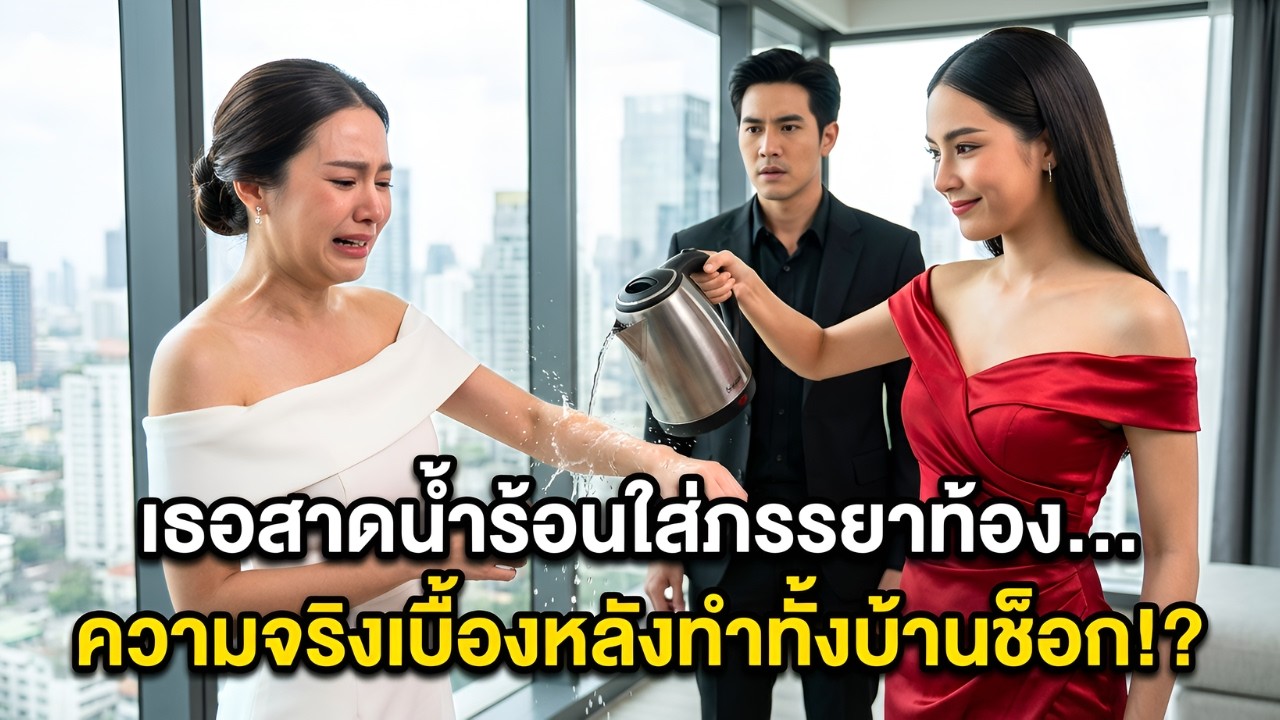ผู้หญิงคนนั้นราดน้ำร้อนใส่ภรรยาตั้งครรภ์… แต่ความจริงหลังจากนั้นทำให้ทั้งครอบครัวตกตะลึง!|การแก้แค้น