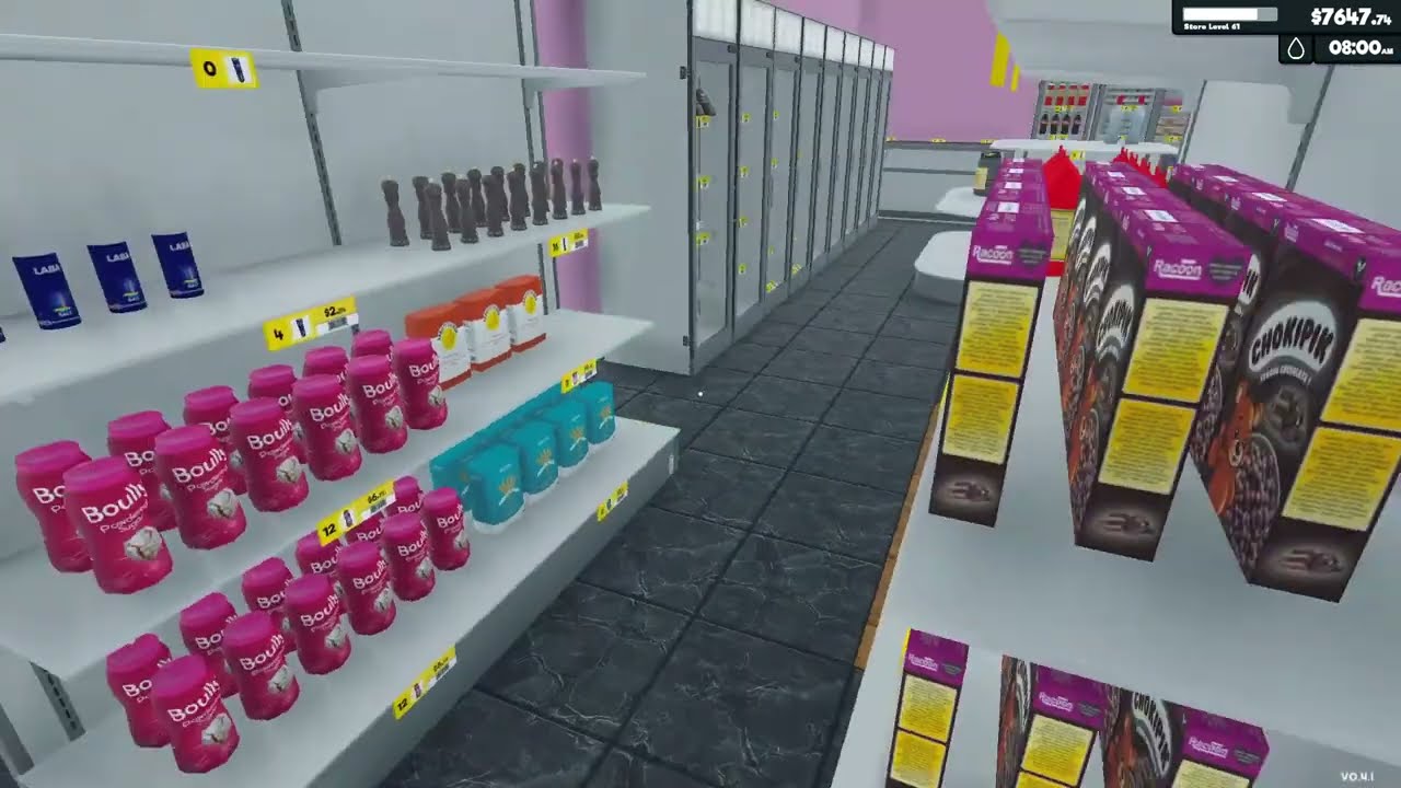Supermarket Sim Gameplay 🛒 | Fixing Up My Store at Level 61!