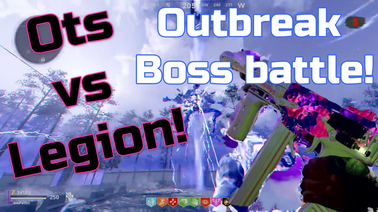 OTs vs LEGION | Better then the M16 as well?  | Outbreak Boss fight | Black Ops Coldwar Zombies