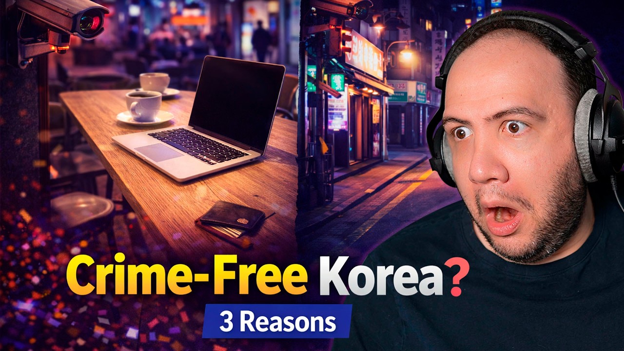 Why Korea is Crime-Free. 3 Reasons 한국이 범죄 없는 나라인 이유. 3가지 | TEACHER PAUL REACTS 🇰🇷