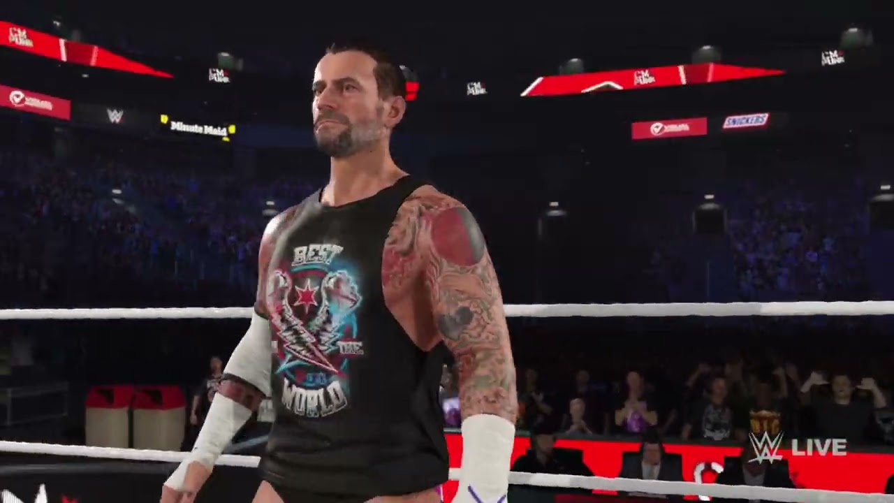 WWE 2K25 - CM Punk vs. Finn Balor (Championship Match)