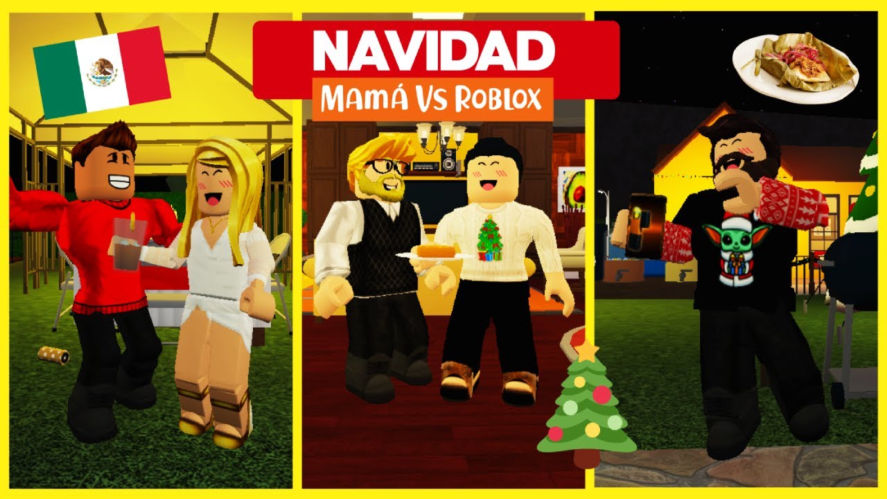 La NAVIDAD de Mamá vs Roblox | Navidad Méxicana