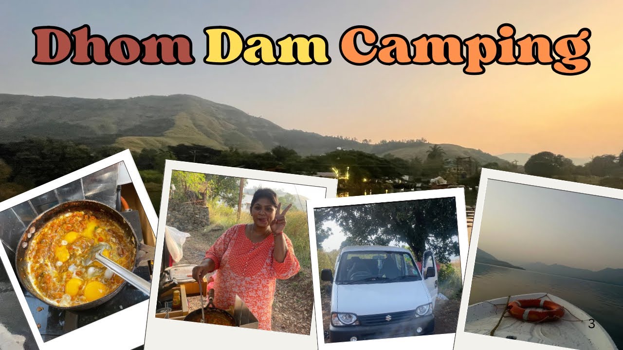 Dhom Dam|| Best location for camping|| Satara