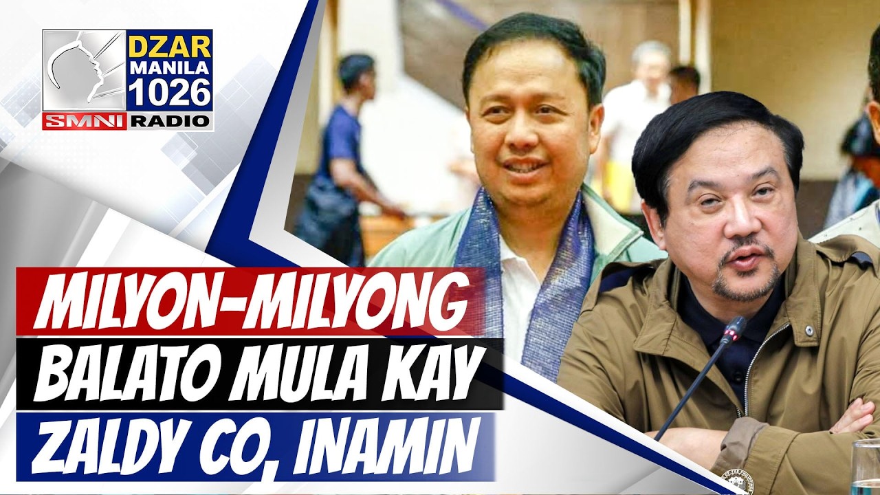 #SMNIRadioNB: Bernardo, umaming tumanggap ng milyon-mliyong balato kay Zaldy Co