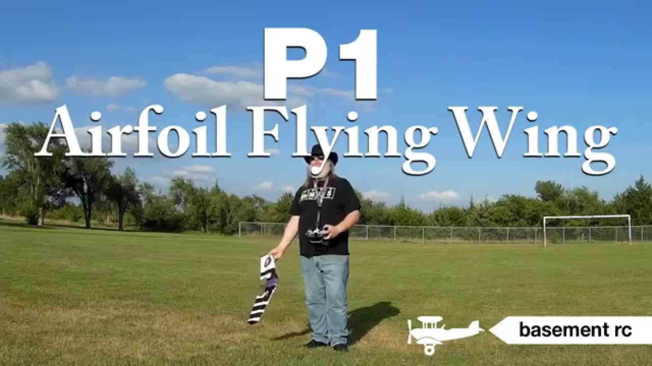 Introducing the P1 Flying Wing from Basement RC