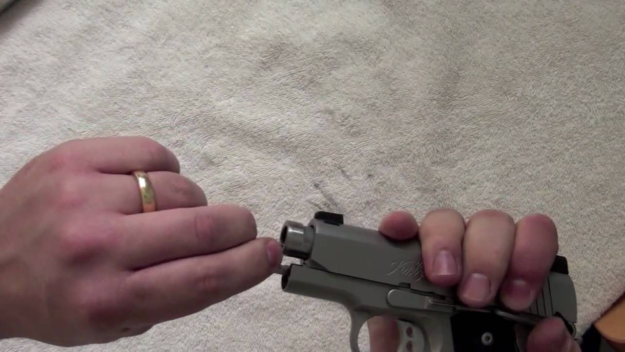 Kimber Ultra Carry 2 Disassembling in HD