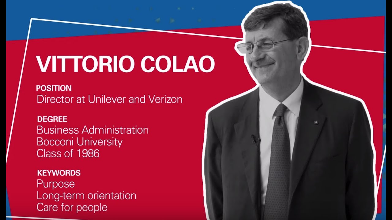 Executive Chat with Vittorio Colao, Director at Unilever and Verizon