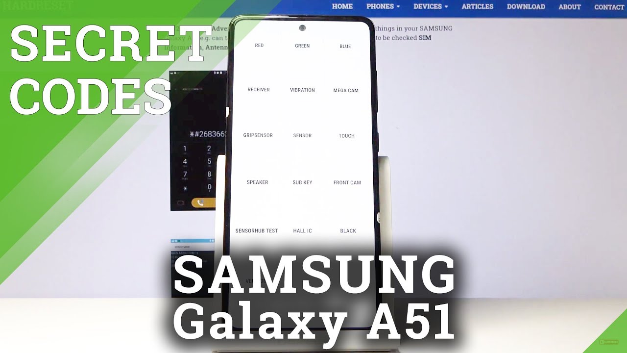 Как использовать секретные коды на Samsung Galaxy A51 — скрытые функции
