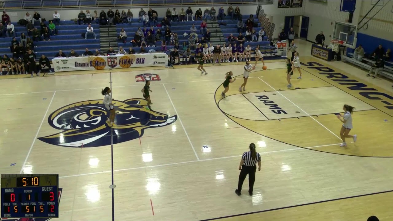 Spring-Ford High School vs Perkiomen Valley High School Mens Varsity Basketball