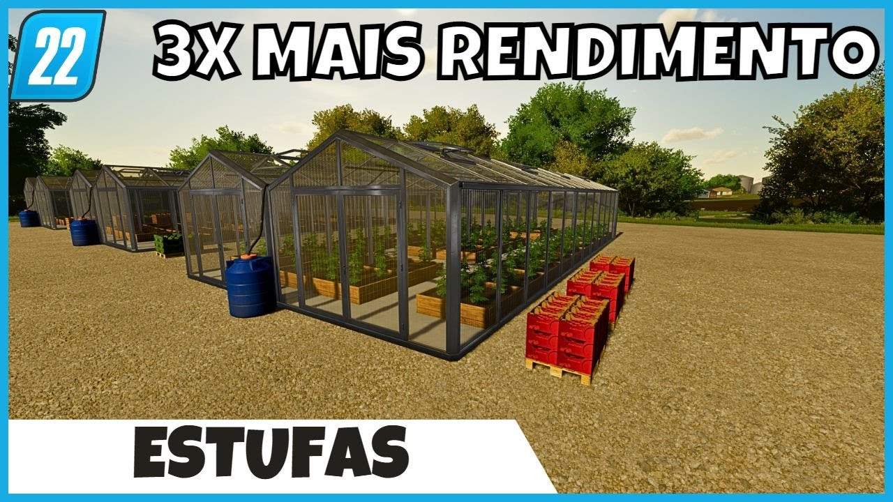 FS22 | Como Trabalhar da Forma Correta com as ESTUFAS para PRODUZIR MAIS | Farming Simulator 22