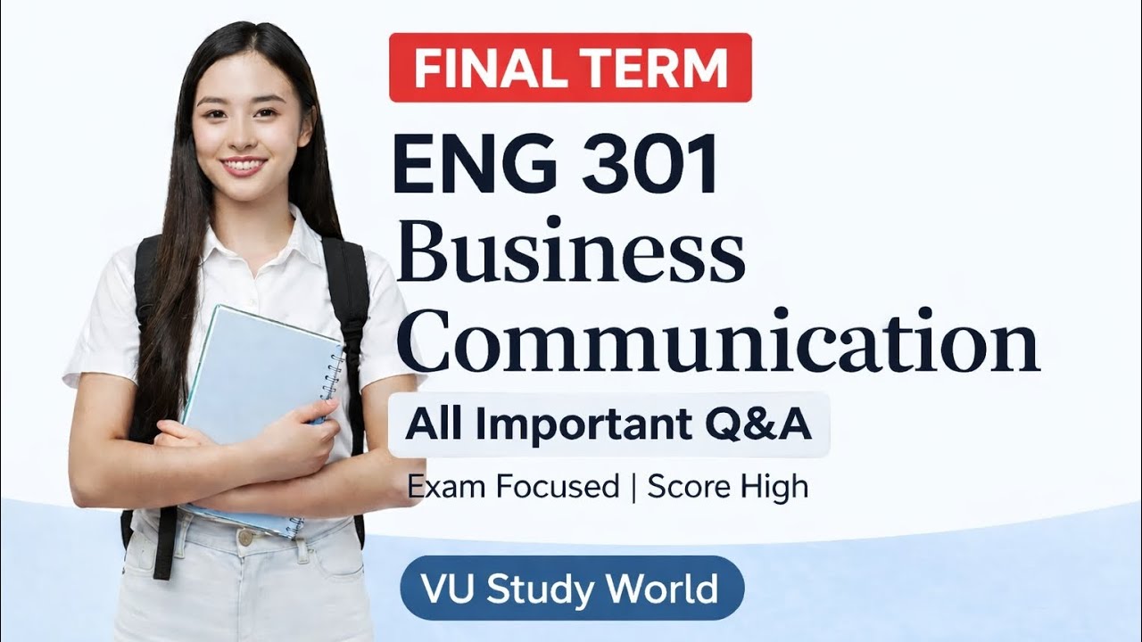 ENG 301 lecture 44 with all important questions answers with urdu translation