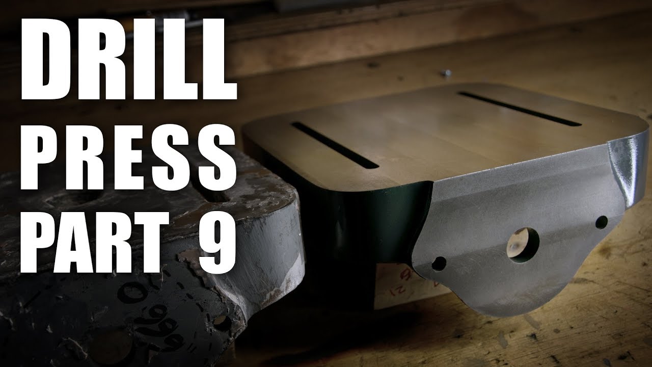 Drill Press Restoration Part 9 - A New Table